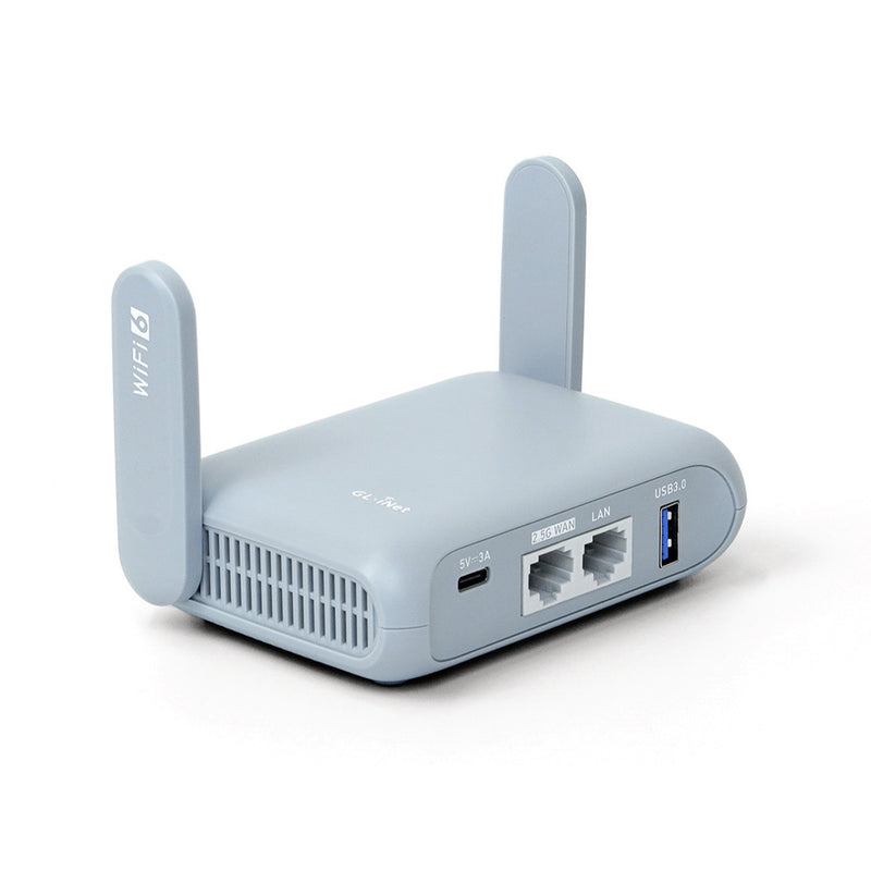 Beryl AX (GL-MT3000) Pocket-sized Wi-Fi 6 Wireless Travel Gigabit Router - GL.iNet