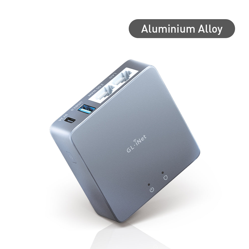 Brume 2 (GL-MT2500A) VPN Security Gateway | Aluminium Alloy - GL.iNet