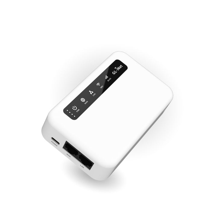 Puli (GL-XE300) Portable IoT Gateway | 4G LTE | OpenWrt | 5000mAh Battery | IPv6