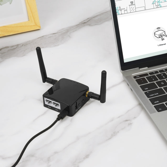 Shadow Mini Smart Router | Powerful Wireless Performance | Travel WiFi (GL-AR300M16)