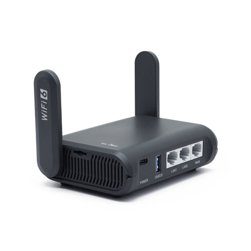 Bundle Offer | Slate AX (GL-AXT1800) Gigabit Wireless Router + Power Supply Adapter - GL.iNet