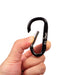 GL.iNet Carabiner Clip|Black Aluminum D Ring Shape - GL.iNet