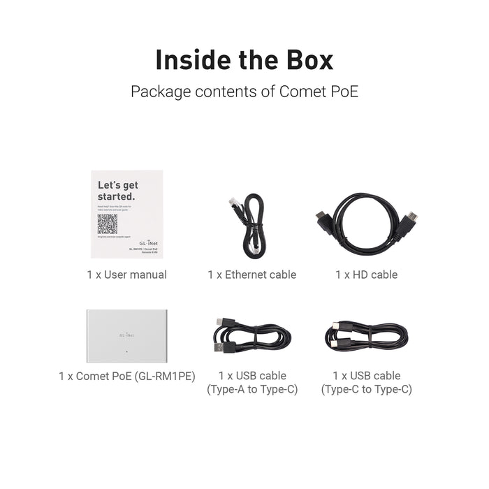 Comet PoE (GL-RM1PE) Remote KVM Control Over Internet - GL.iNet
