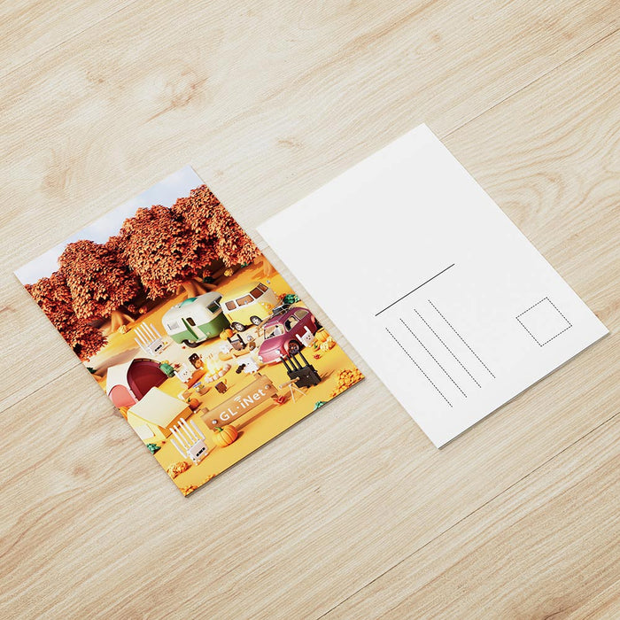 GL.iNet Postcard:Travel Router-Season Themed Postcards|SET: 5PCS - GL.iNet