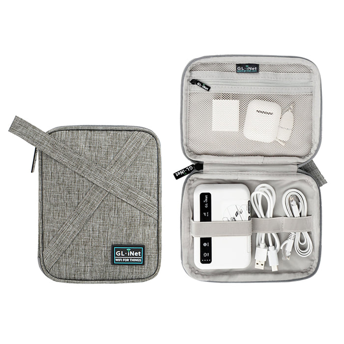 Travel Gadget Organizer Pouch Bag | For chargers, cables, mini routers - GL.iNet