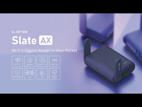 Slate AX (GL-AXT1800) Gigabit Wireless Router — GL.iNet