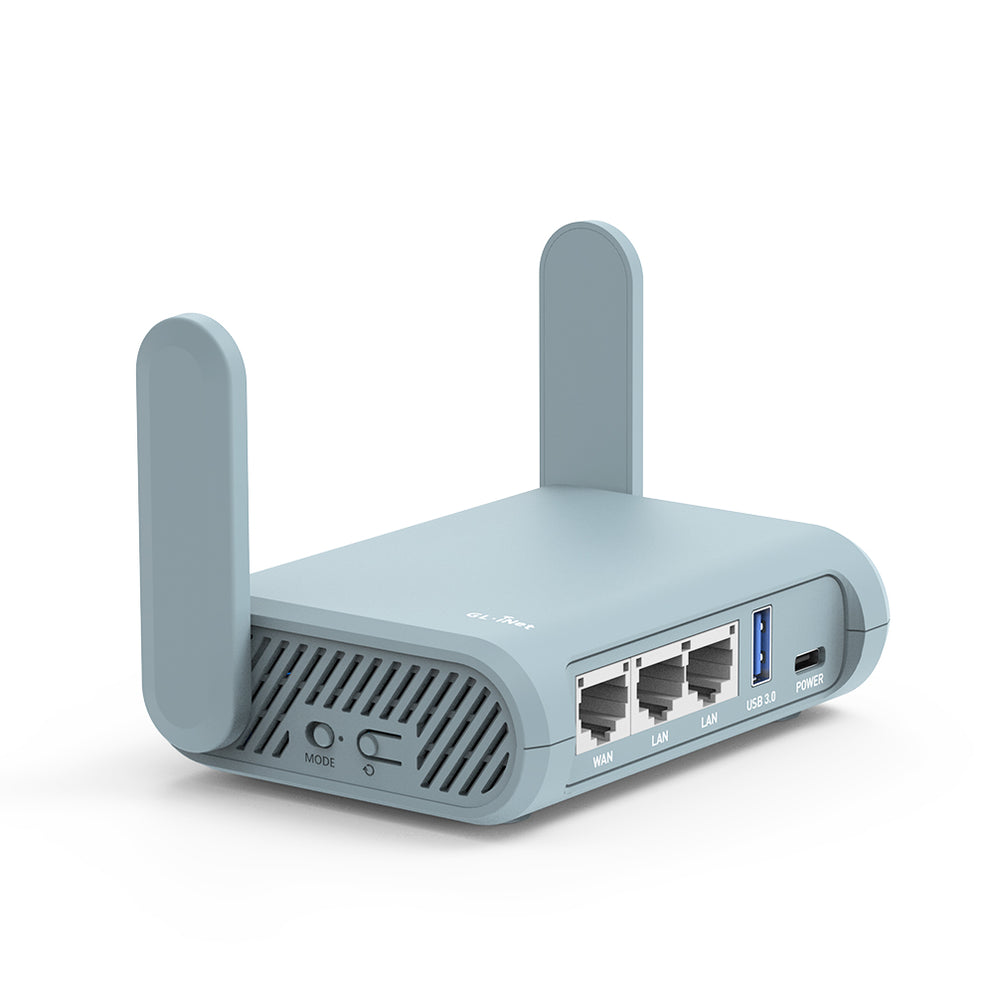 Beryl (GLMT1300) PocketSized Travel Router Dualband OpenWrt