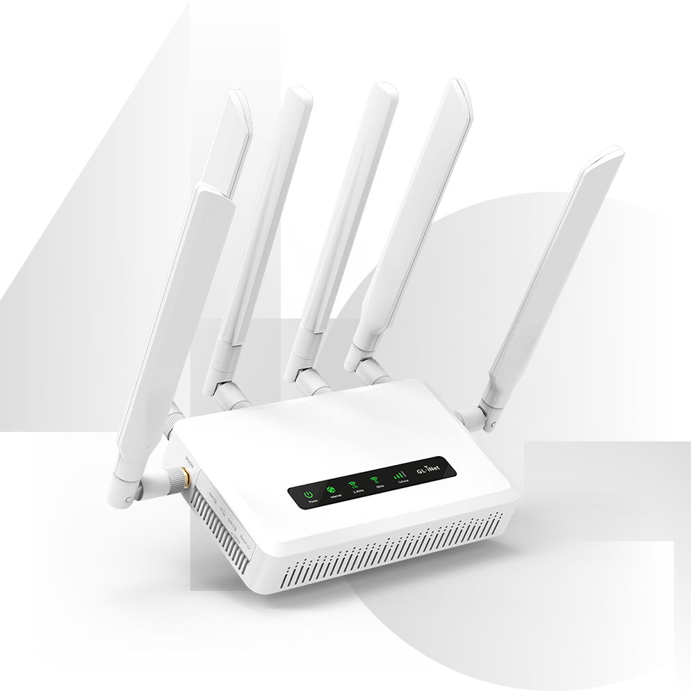 Spitz AX (GL-X3000) Wi-Fi 6 AX3000 | 4G LTE CAT16 | Dual-SIM failover ...